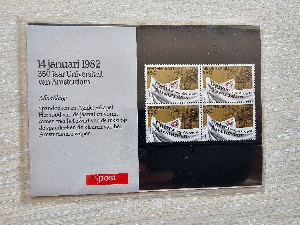 Nederland postzegelmapjes 1982-2001 (1 t/m 246b + 251zilver), Postzegels en Munten, Postzegels | Nederland, Ophalen of Verzenden