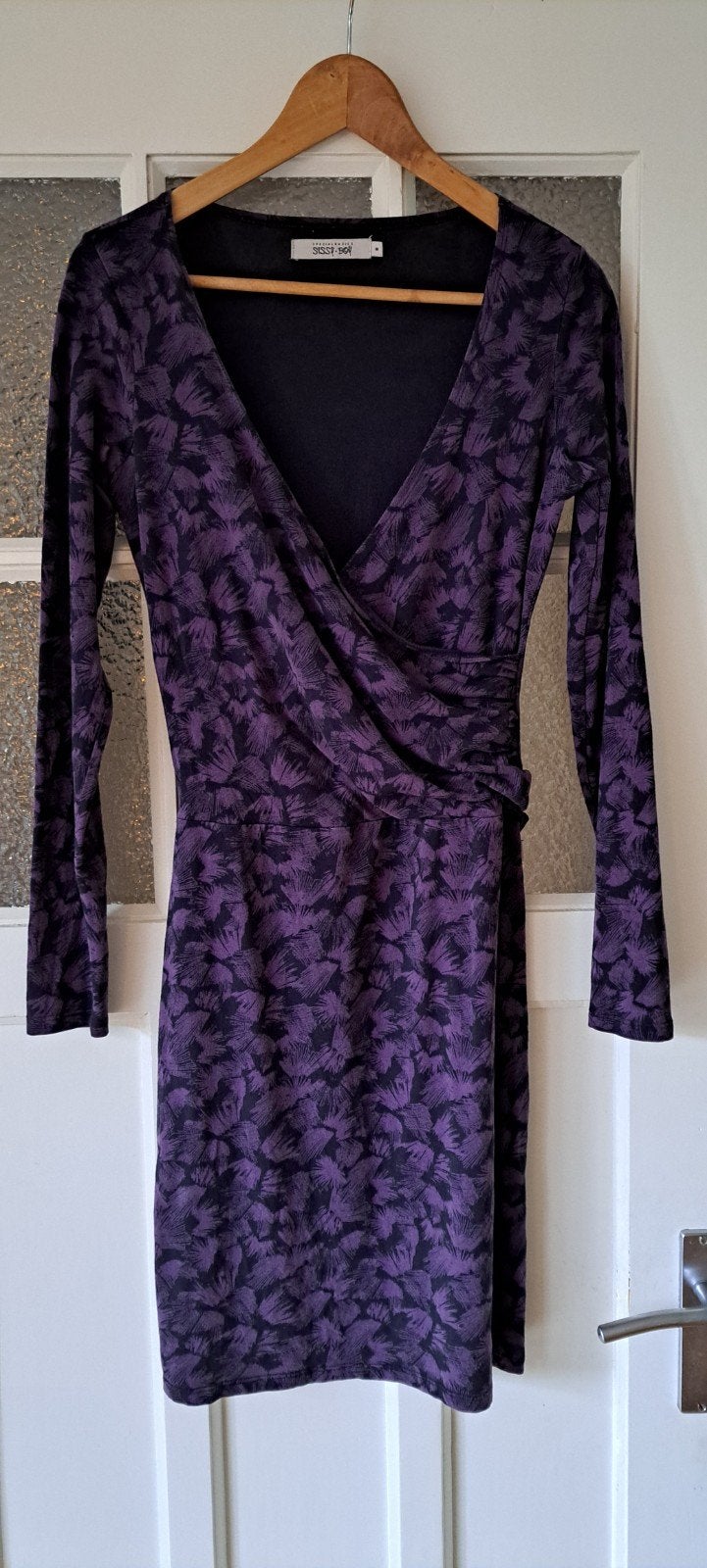 Jurk Sissy-Boy | maat M | paars met print, Maat 38/40 (M), Paars, Sissy-Boy, Ophalen of Verzenden
