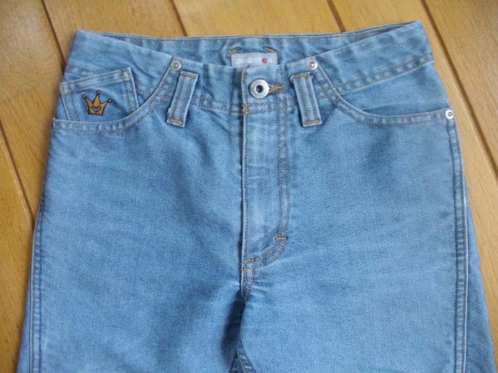 H&M DUBSTER spijkerbroek licht blauw met kroontje maat 140, Ophalen of Verzenden, H&M, Jongen, Broek