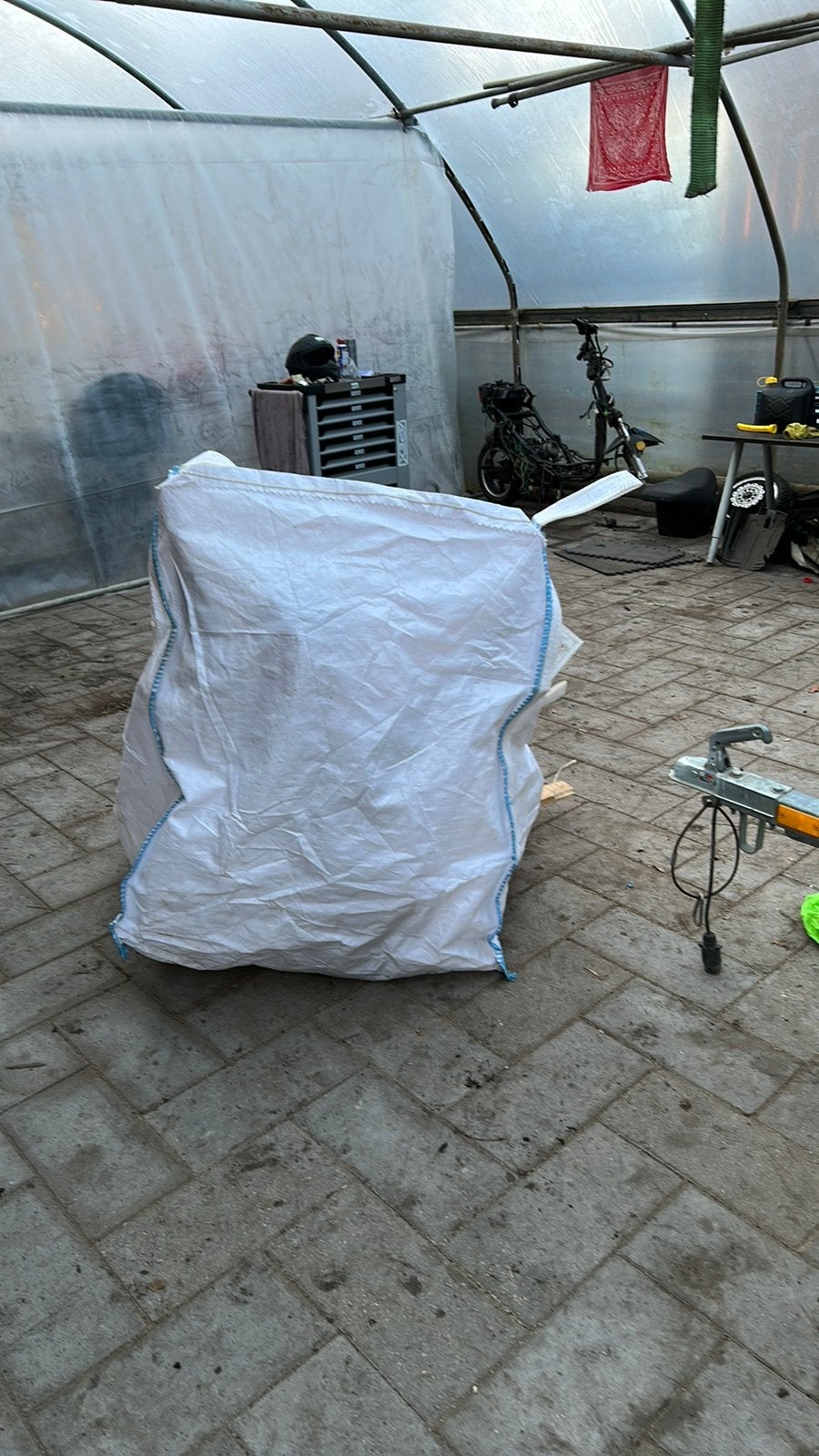 Lege bigbags, Ophalen of Verzenden, Zo goed als nieuw