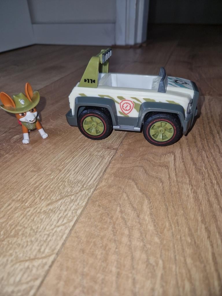 Paw Patrol Tracker voertuig met pup, Kinderen en Baby's, Ophalen of Verzenden