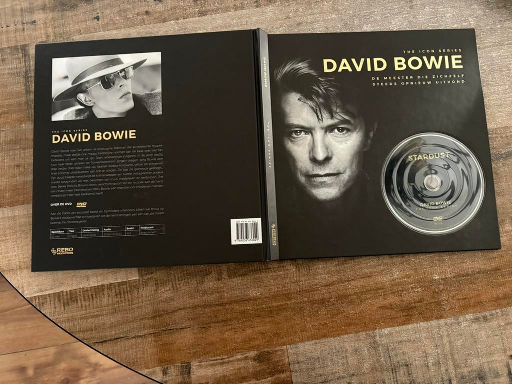 David Bowie - The Icon Series (dvd), Cd's en Dvd's, Alle leeftijden, Ophalen of Verzenden, Zo goed als nieuw