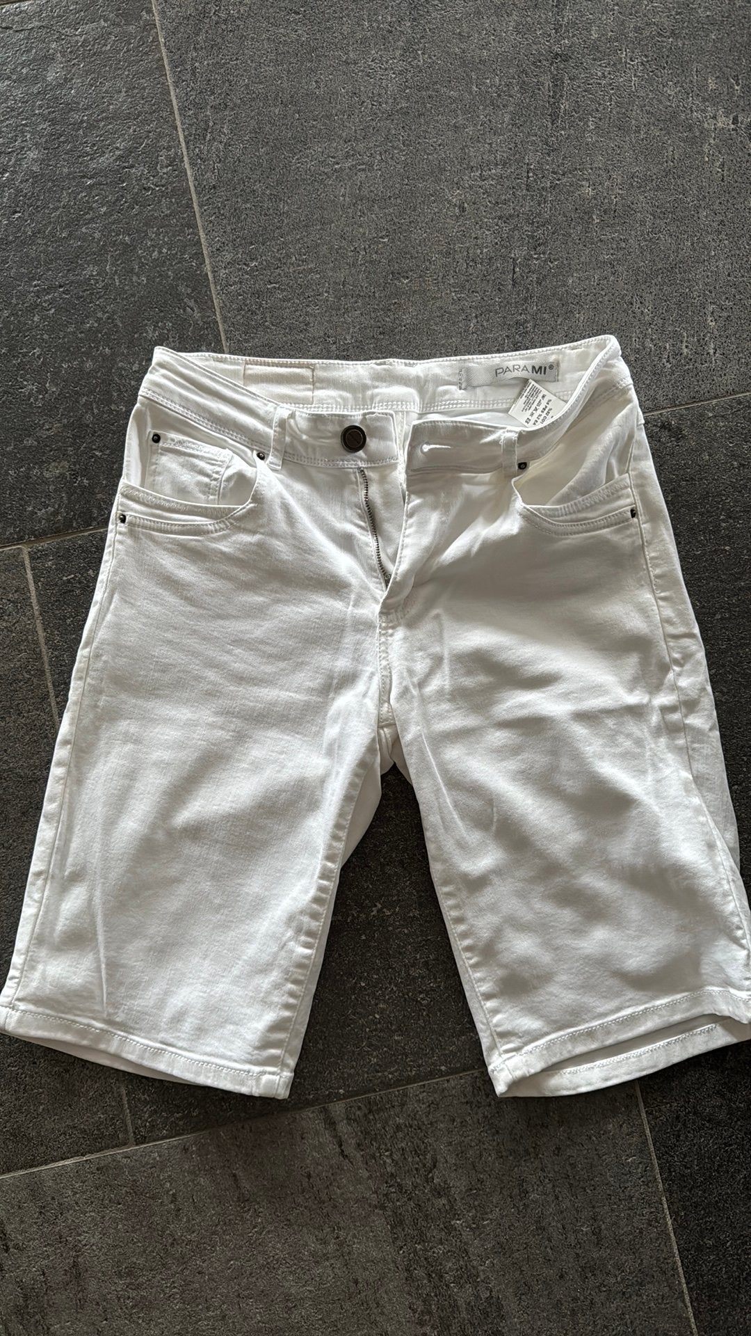 Zgan parami para mi bermuda 38 wit, Kleding | Dames, Maat 38/40 (M), Kort, Wit, Ophalen of Verzenden