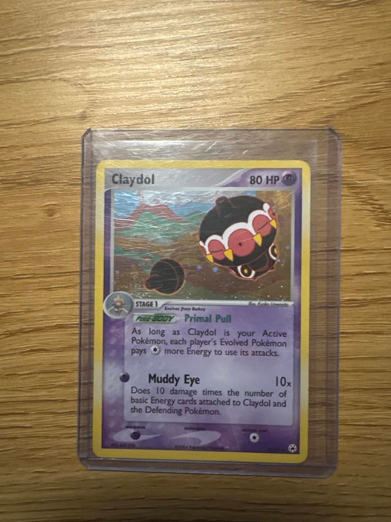 Pokémon Kaart Claydol 80 HP - Primal Pull, Hobby en Vrije tijd, Verzamelkaartspellen | Pokémon, Gebruikt, Losse kaart, Ophalen of Verzenden