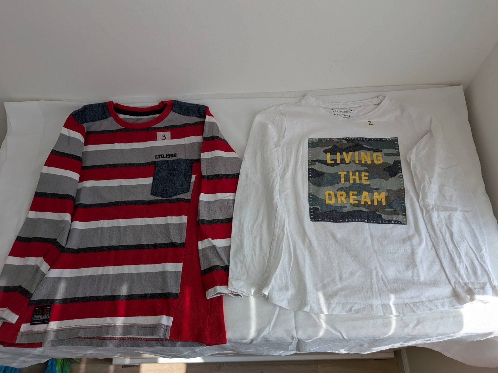 2 longsleeves, maat 146, LTD 1992 en Promark, Ophalen of Verzenden, Gebruikt, LTD.1992, Jongen