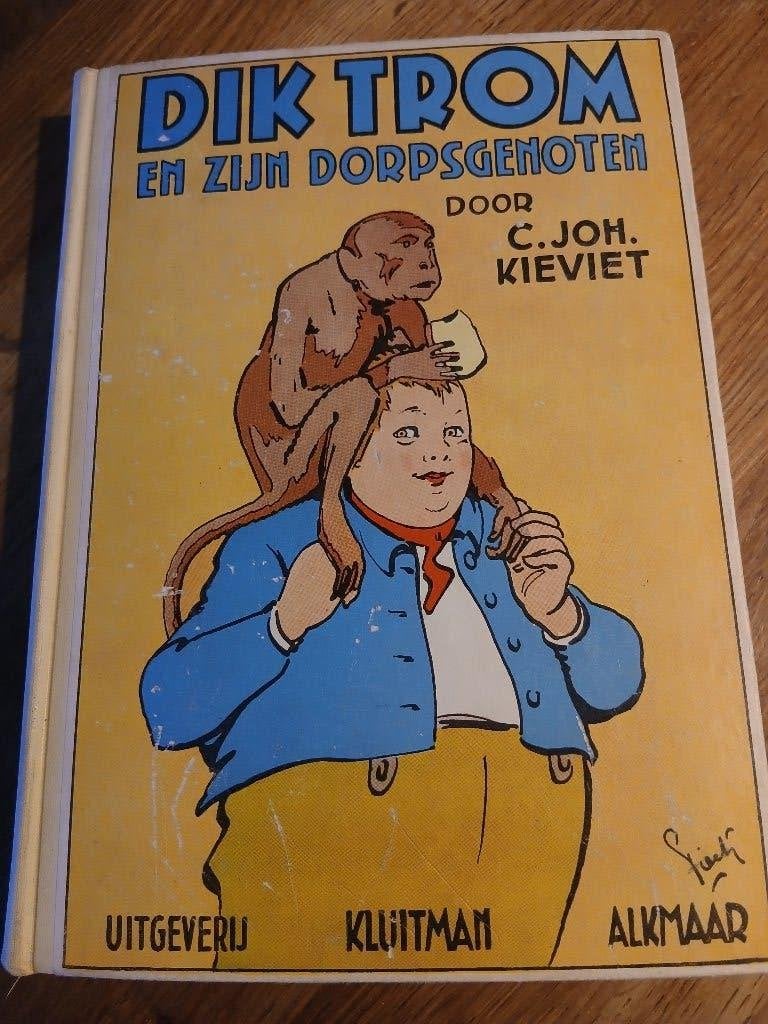 Dik Trom en zijn dorpsgenoten (C. JOH. KIEVIET), Ophalen of Verzenden, Gelezen