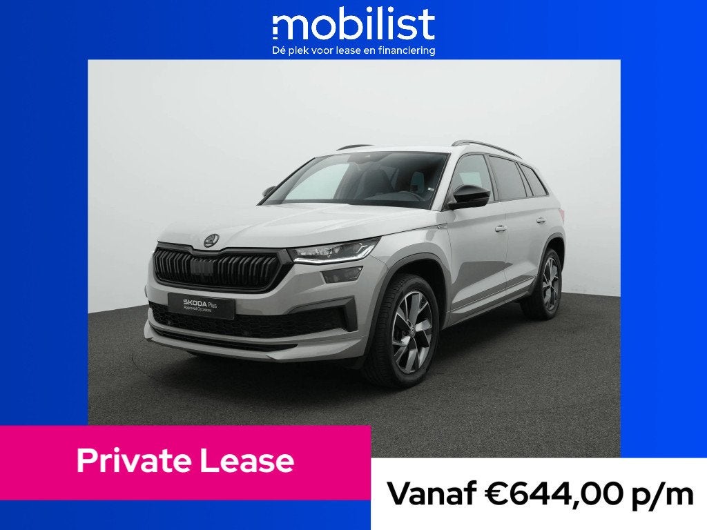 Skoda Kodiaq 1.5 TSI 150 pk DSG Sportline Business, 150 pk, Alcantara, Automatische klimaatregeling, Kodiaq