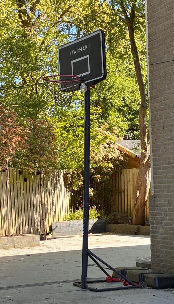 Tarmak basketbal set - Verstelbaar en verplaatsbaar, Ophalen, Gebruikt, Ring, Bord of Paal