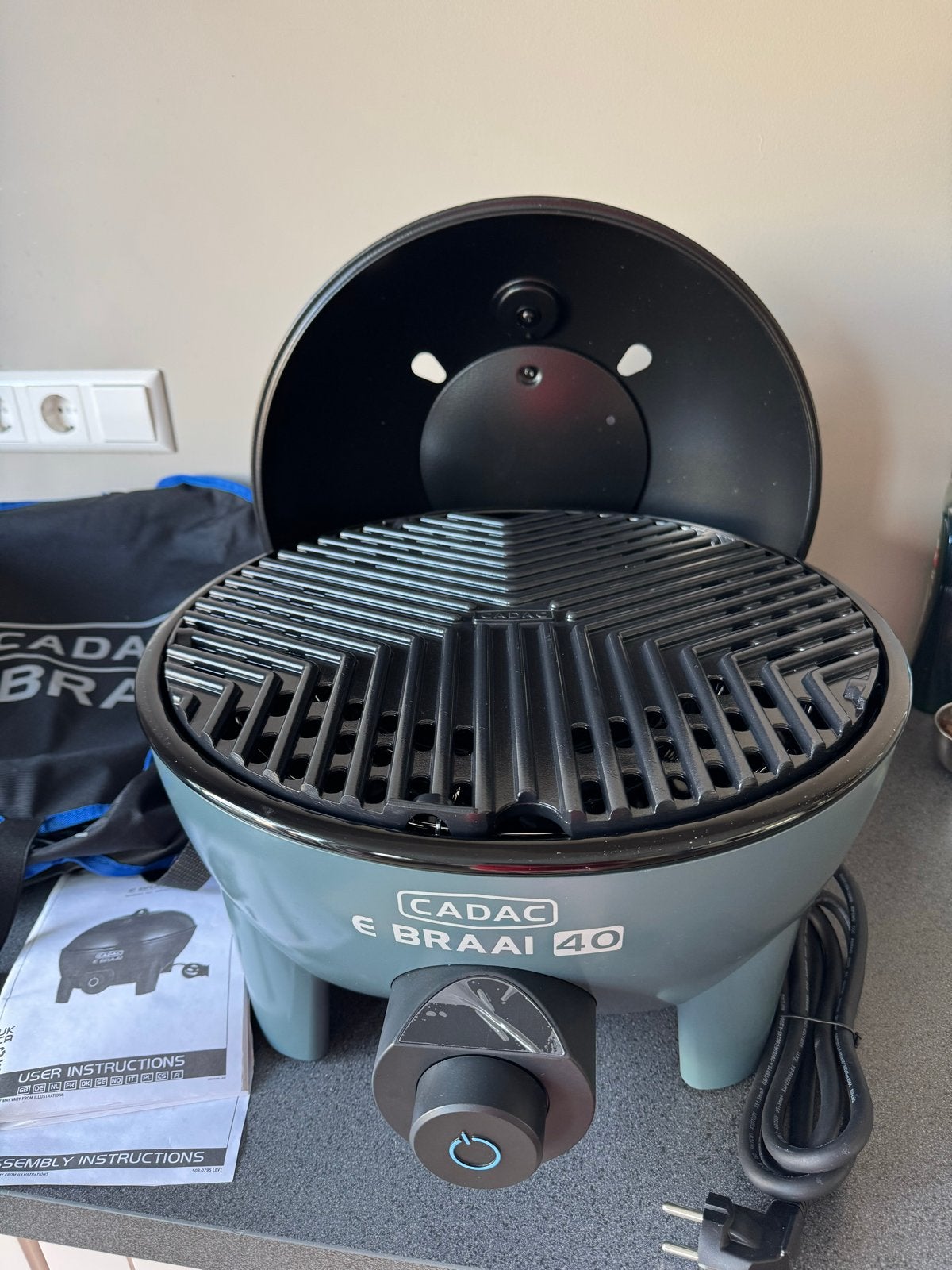 Nieuwe Cadac E Braai 40 elektrische barbecue, Ophalen, Nieuw