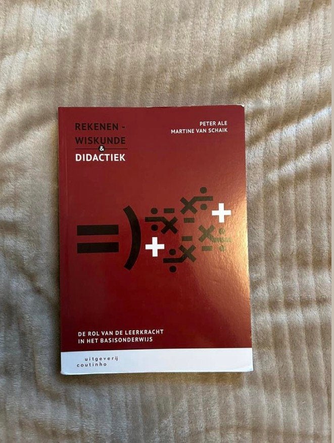 Rekenen - wiskunde & didactiek rode editie - PABO, Boeken, Ophalen of Verzenden, Zo goed als nieuw, Overige niveaus, Wiskunde A