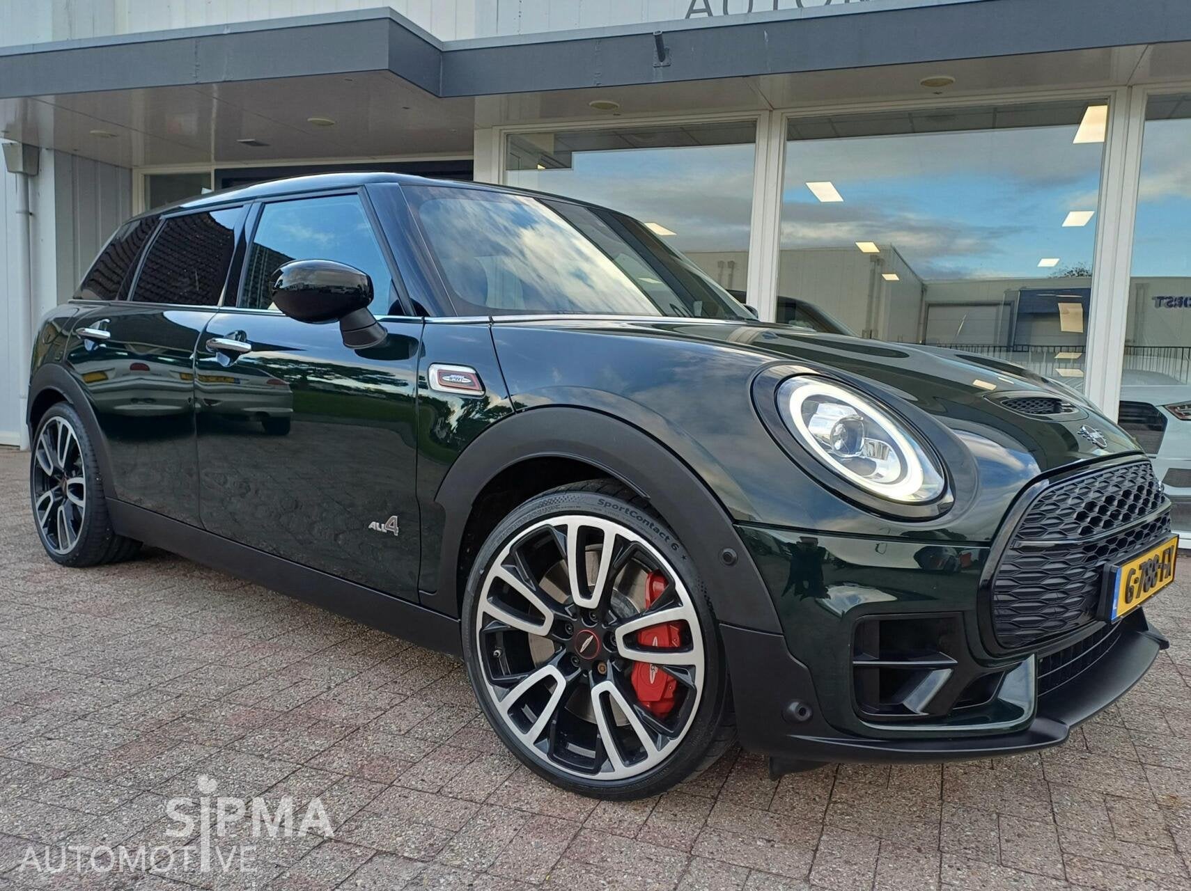Mini Clubman JCW 306PK/NL-auto/GREEN/All4/Bomvol!/2019/, Auto's, Mini, 1998 cc, 1525 kg, Gebruikt, 4 cilinders