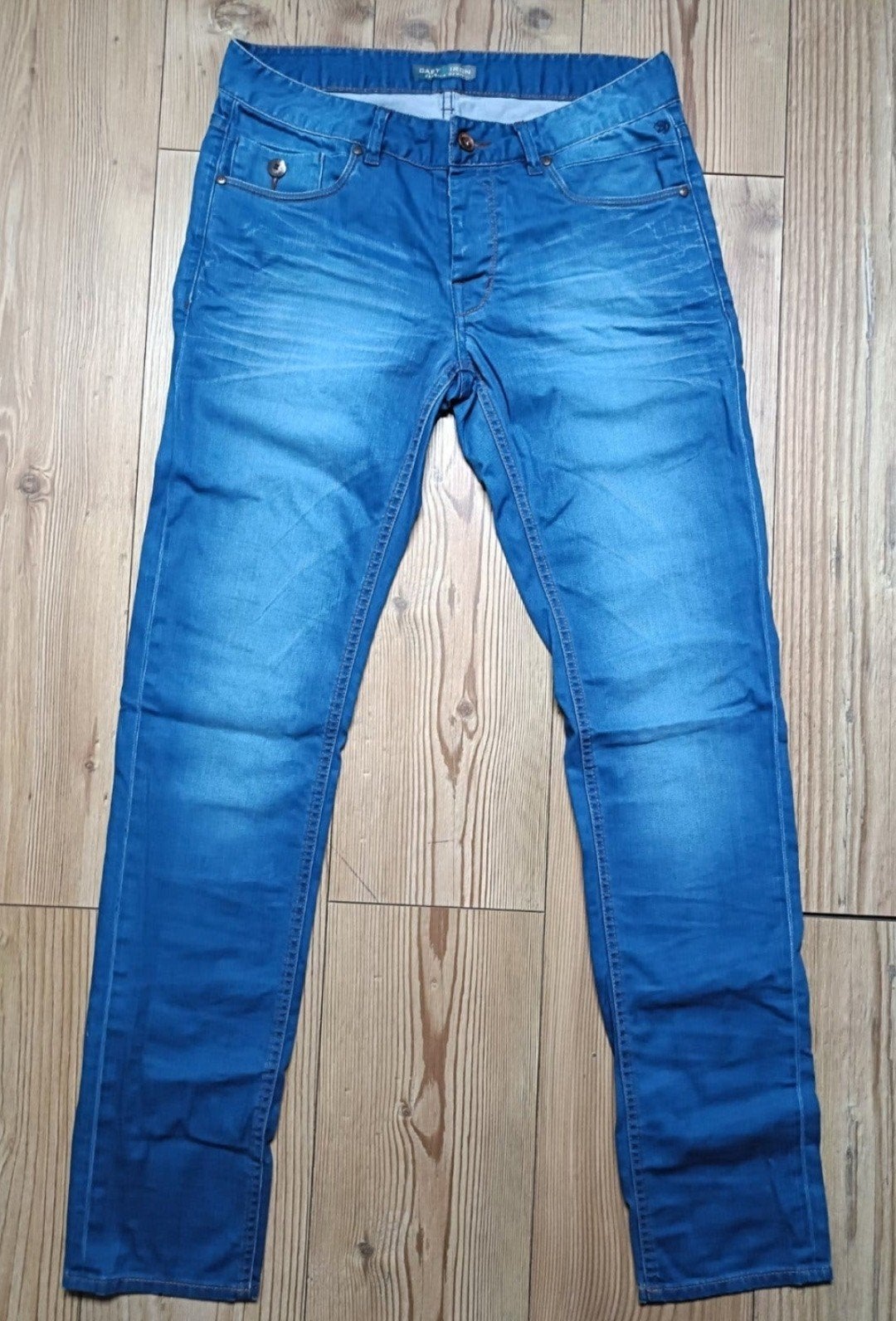 Cast Iron maat 32-34, Kleding | Heren, Ophalen of Verzenden, Zo goed als nieuw, Blauw, W32 (confectie 46) of kleiner