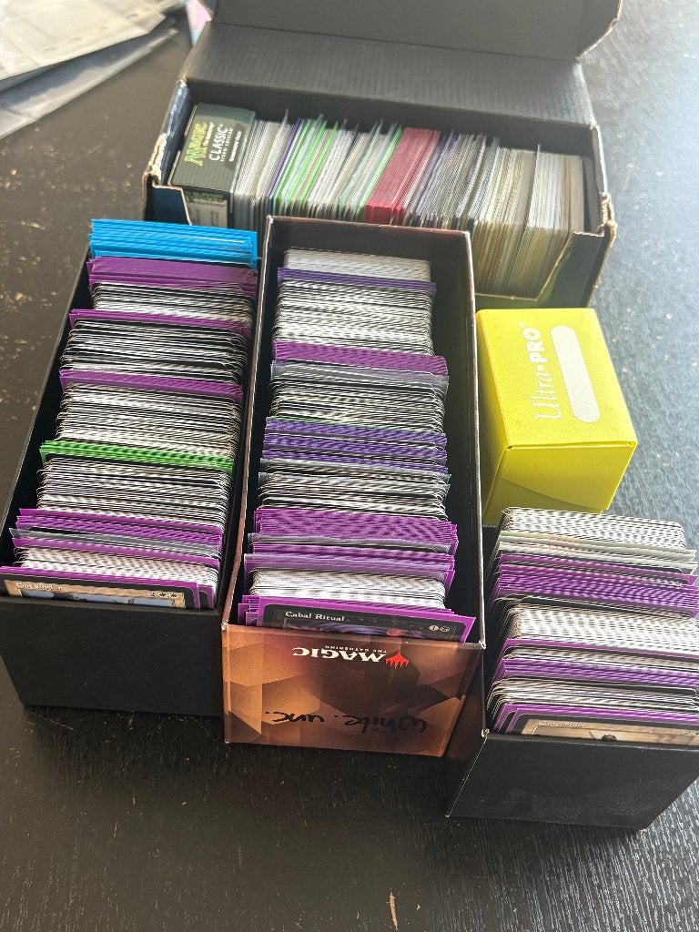 Mega verzameling Premoderna Magic, Hobby en Vrije tijd, Verzamelkaartspellen | Magic the Gathering, Ophalen, Gebruikt, Meerdere kaarten