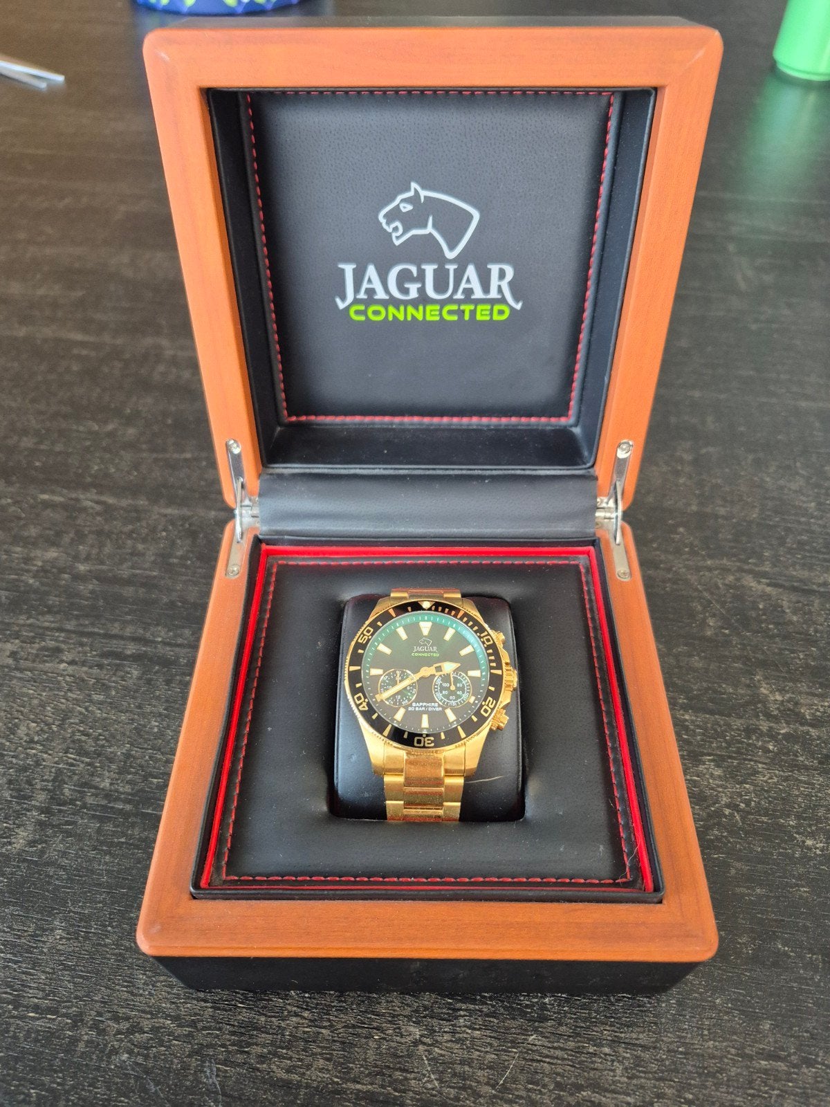 Jaguar Connected J899/1 Horloge - Zo goed als nieuw, Overige merken, Staal, Staal, Polshorloge