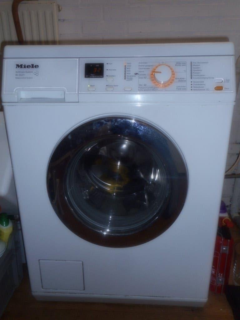 wasmachine miele, Witgoed en Apparatuur, Wasmachines, Ophalen, 1200 tot 1600 toeren, Gebruikt, Voorlader