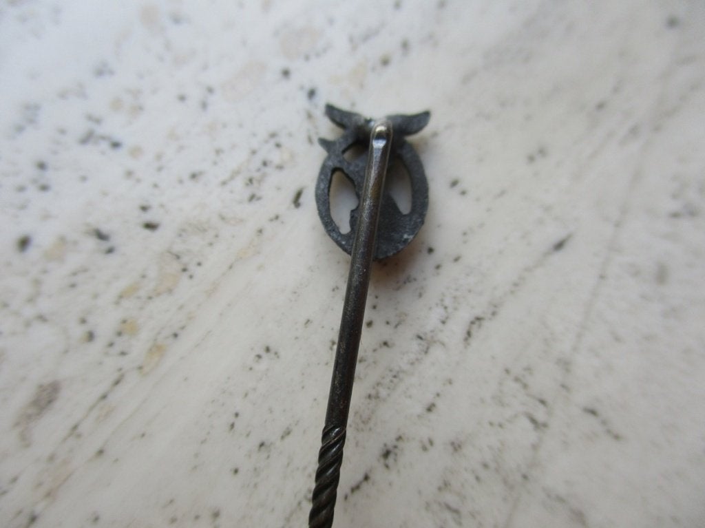 Miniatuurpin Flak 9mm (2), Verzamelen, Ophalen of Verzenden, Luchtmacht, Duitsland, Lintje, Medaille of Wings