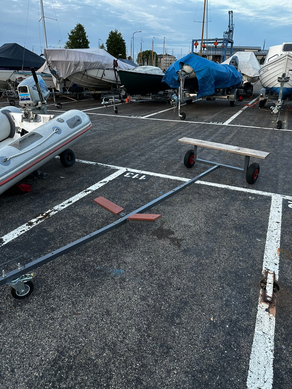 Boottrailer, Ophalen, Zo goed als nieuw