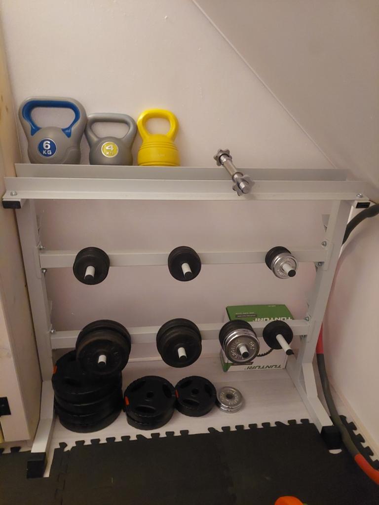 Sport spullen. Bank. Halters. Gorilla sports., Ophalen, Zo goed als nieuw, Benen, Overige typen