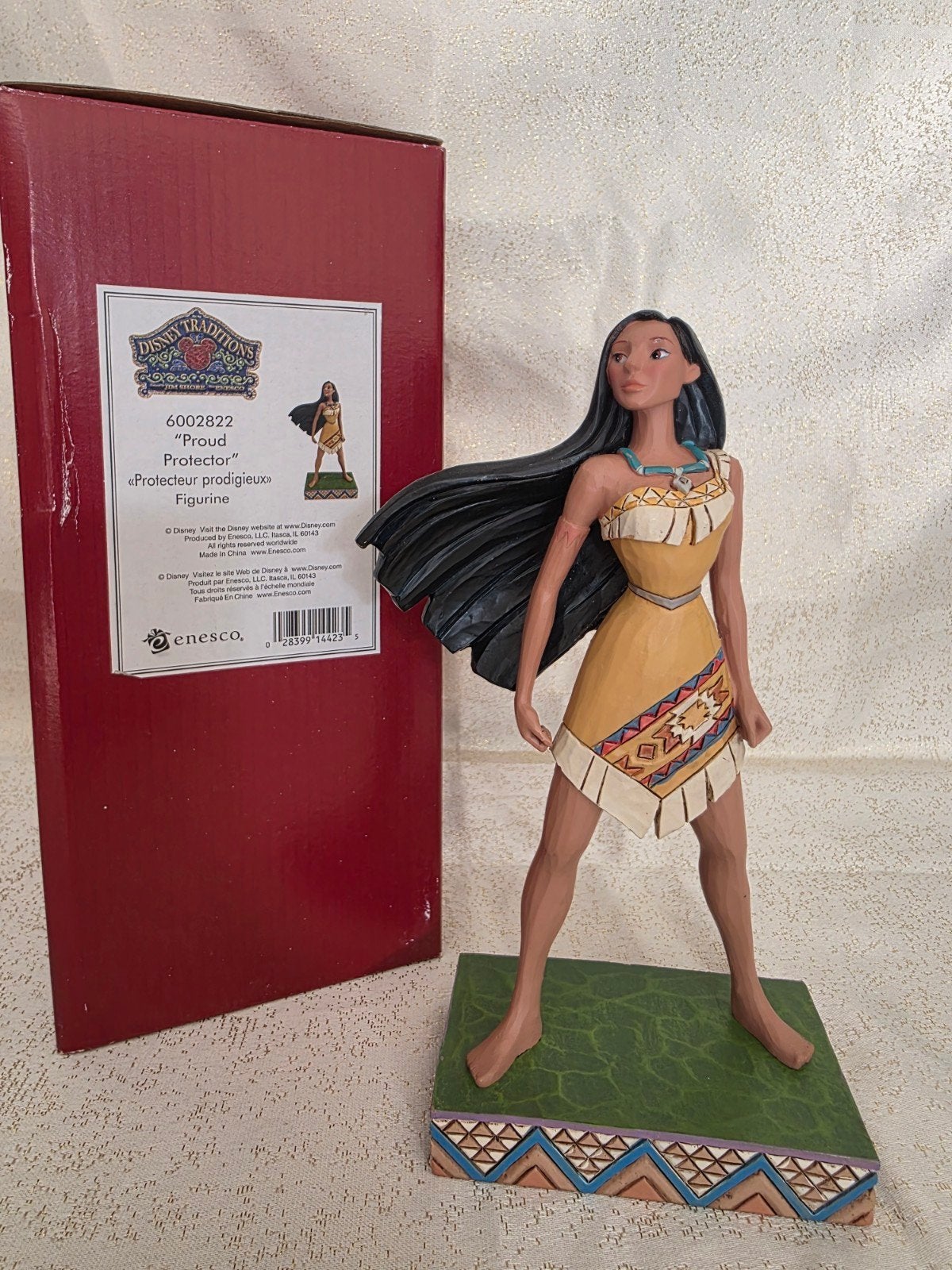 Disney Traditions Pocahontas "Proud Protector" Beeldje, Verzamelen, Ophalen of Verzenden, Pocahontas of Kl. Zeemeermin, Zo goed als nieuw
