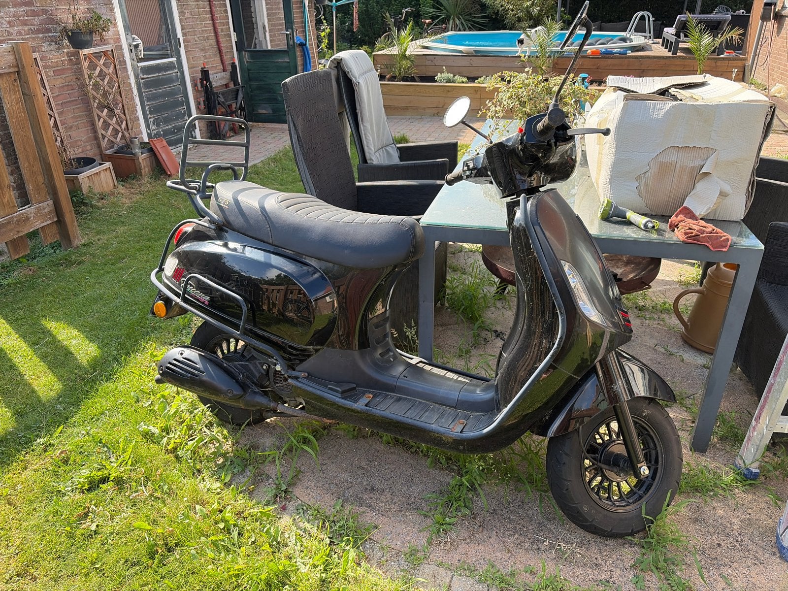 Scooter Toscana, blauw kenteken, Gebruikt, Benzine, Ophalen, Overige merken