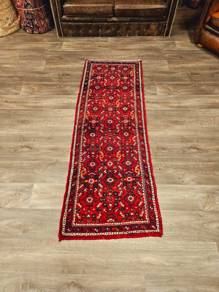 Perzisch Handgeknoopte Loper. Prachtige kleuren en patronen!, Perzisch, 200 cm of meer, Zo goed als nieuw, Rechthoekig