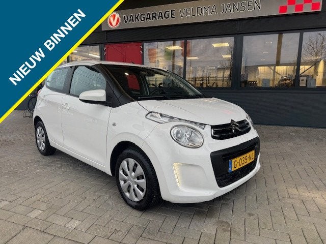 Citroën C1 1.0 VTi FEEL 5-DRS. + AIRCO 1e EIG. (bj 2019), Voorwielaandrijving, Gebruikt, Euro 6, 4 stoelen