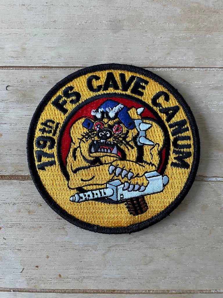 USAF PATCH 179 FS Frisian Flag 2019 F-16, Verzenden, Zo goed als nieuw, Patch, Badge of Embleem