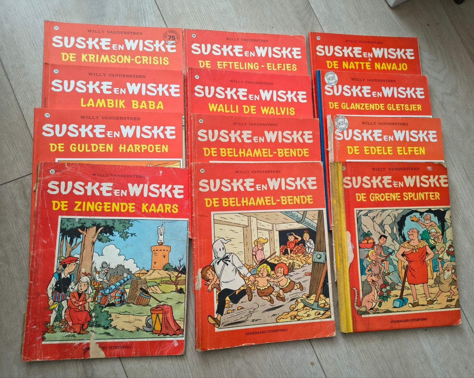Suske en Wiske stripboeken - Diverse titels, Boeken, Stripboeken, Meerdere stripboeken, Ophalen of Verzenden, Gelezen, Willy Vandersteen