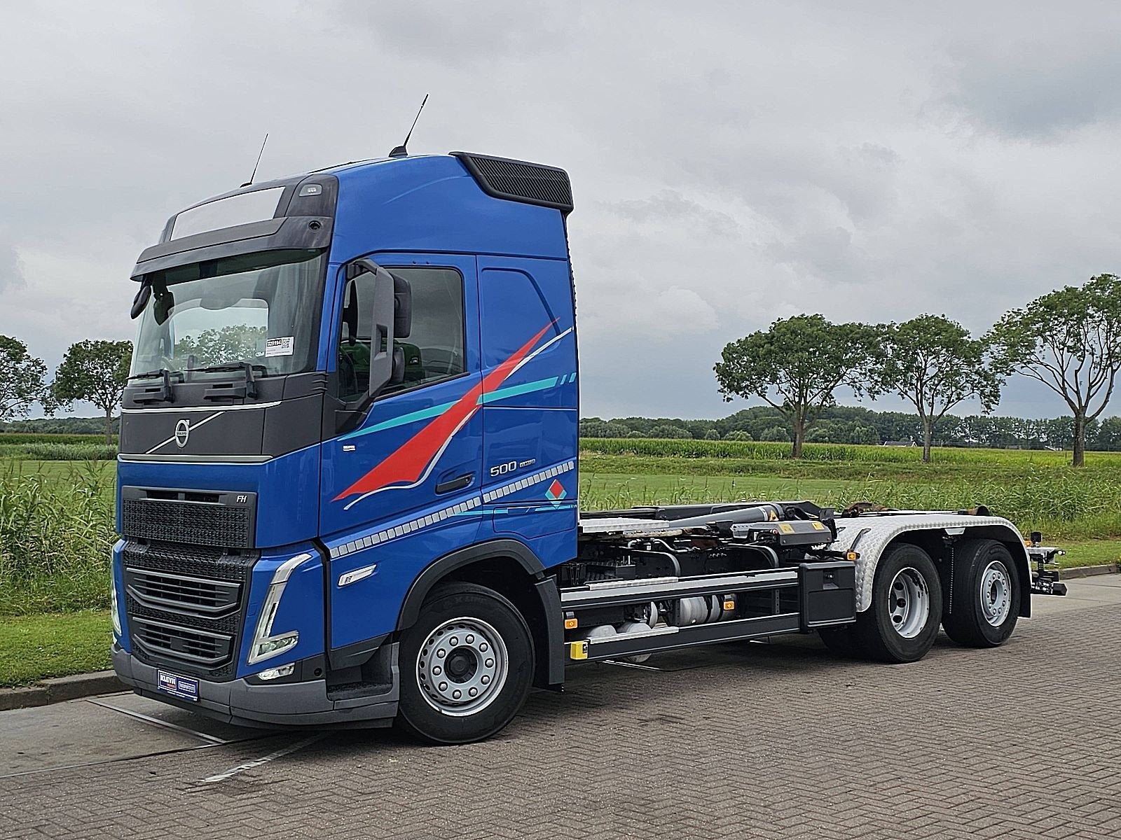 VOLVO FH 500 meiller haken rs2165, Auto's, Automaat, Euro 6, 510 pk, Blauw