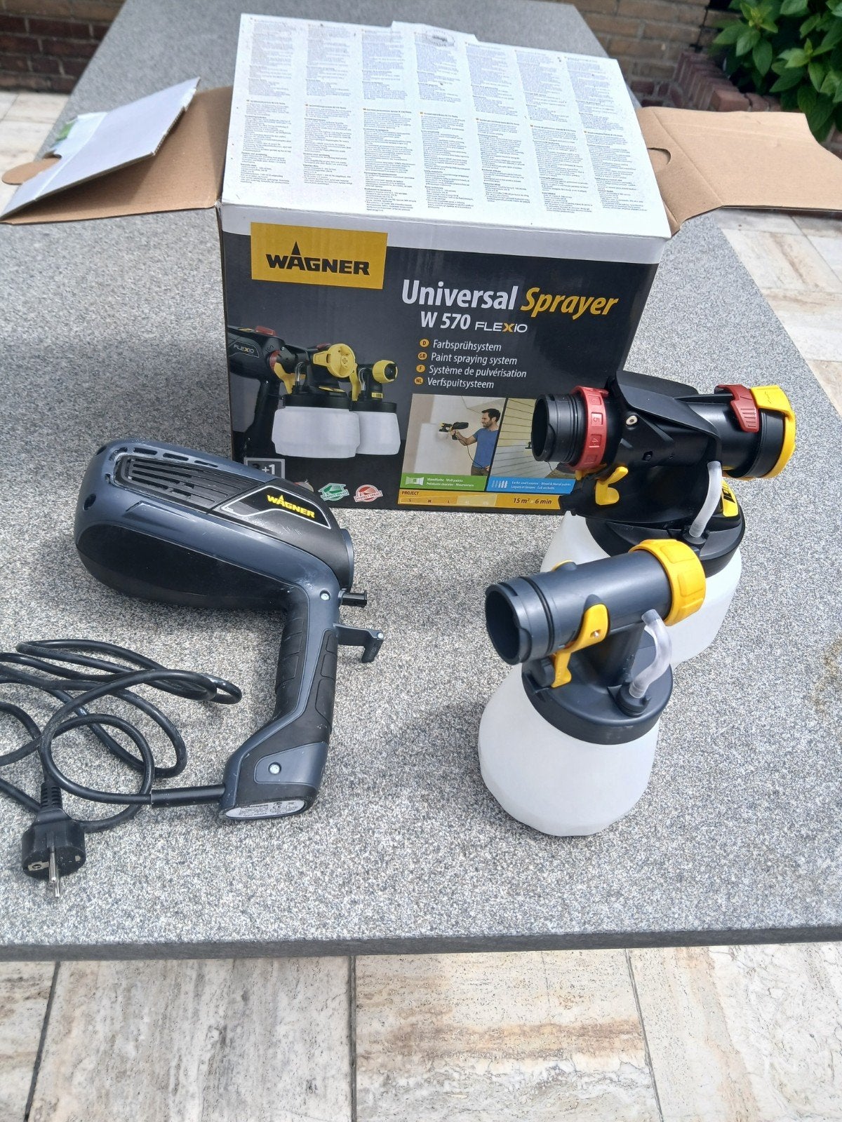 wagner universele sprayer W 570 verfspuit, Ophalen of Verzenden