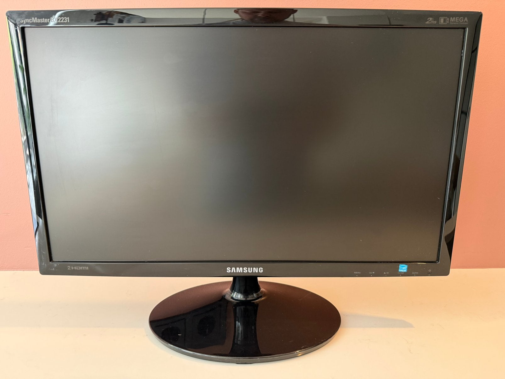 Samsung SyncMaster BX2231 22 inch Full HD LED HDMI DVI VGA, DVI, Gebruikt, Full HD, 1 tot 2 ms