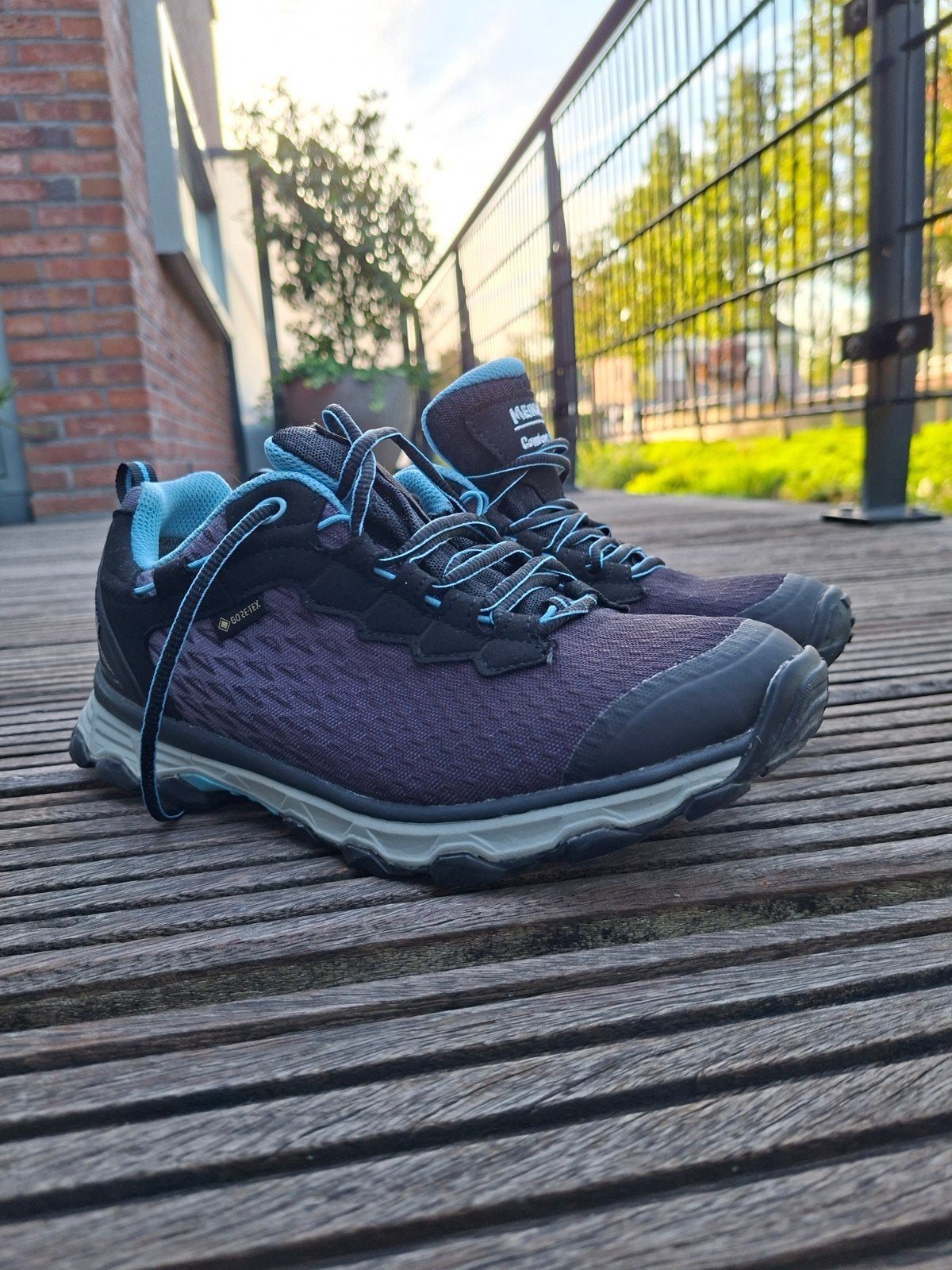 z.g.a.n meindl activo sport lady gtx wandelschoenen maat 39, Ophalen of Verzenden, Zo goed als nieuw, Schoenen