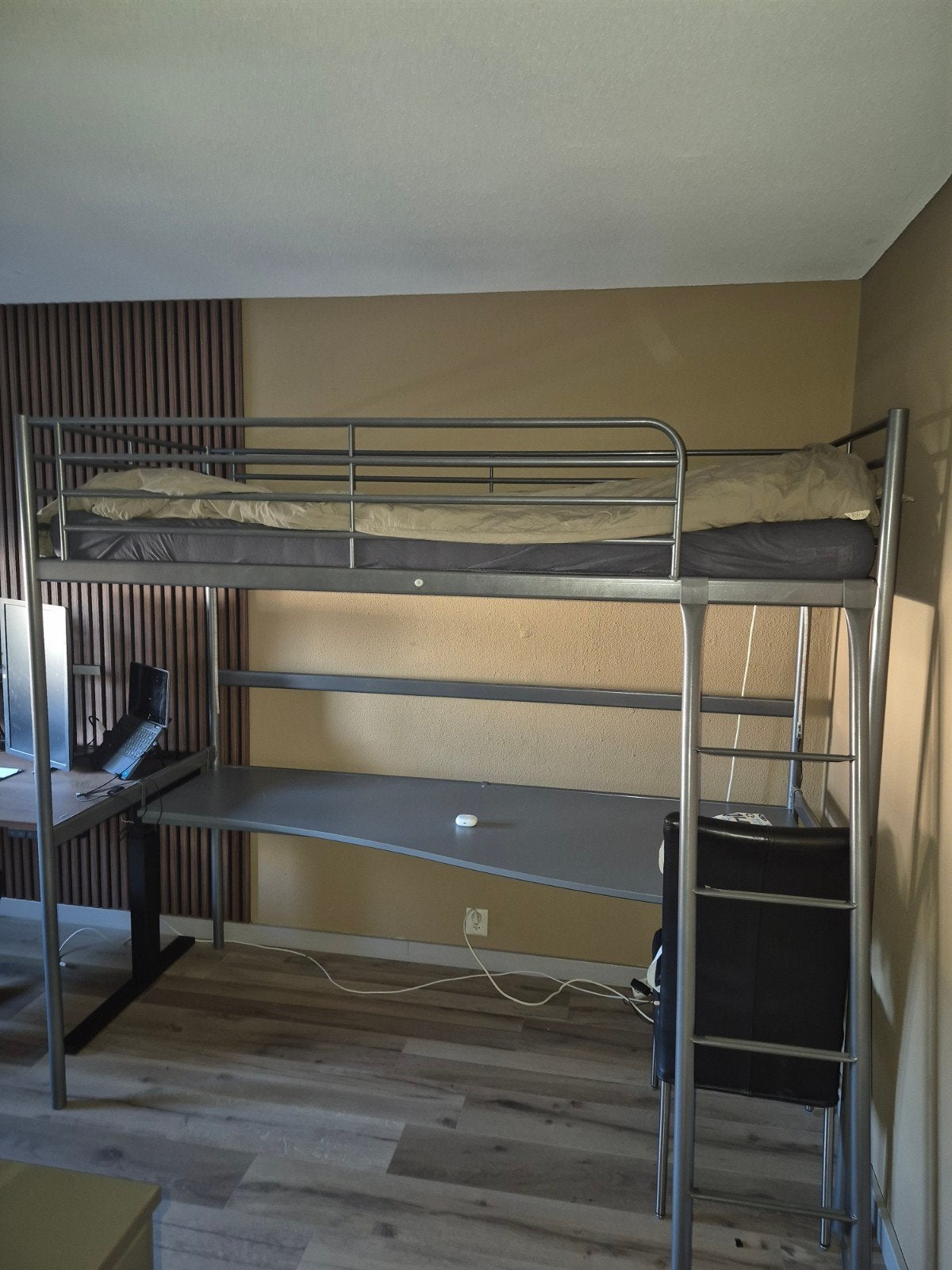 ikea hoogslaper, Ophalen, Gebruikt, Eenpersoons, 200 cm