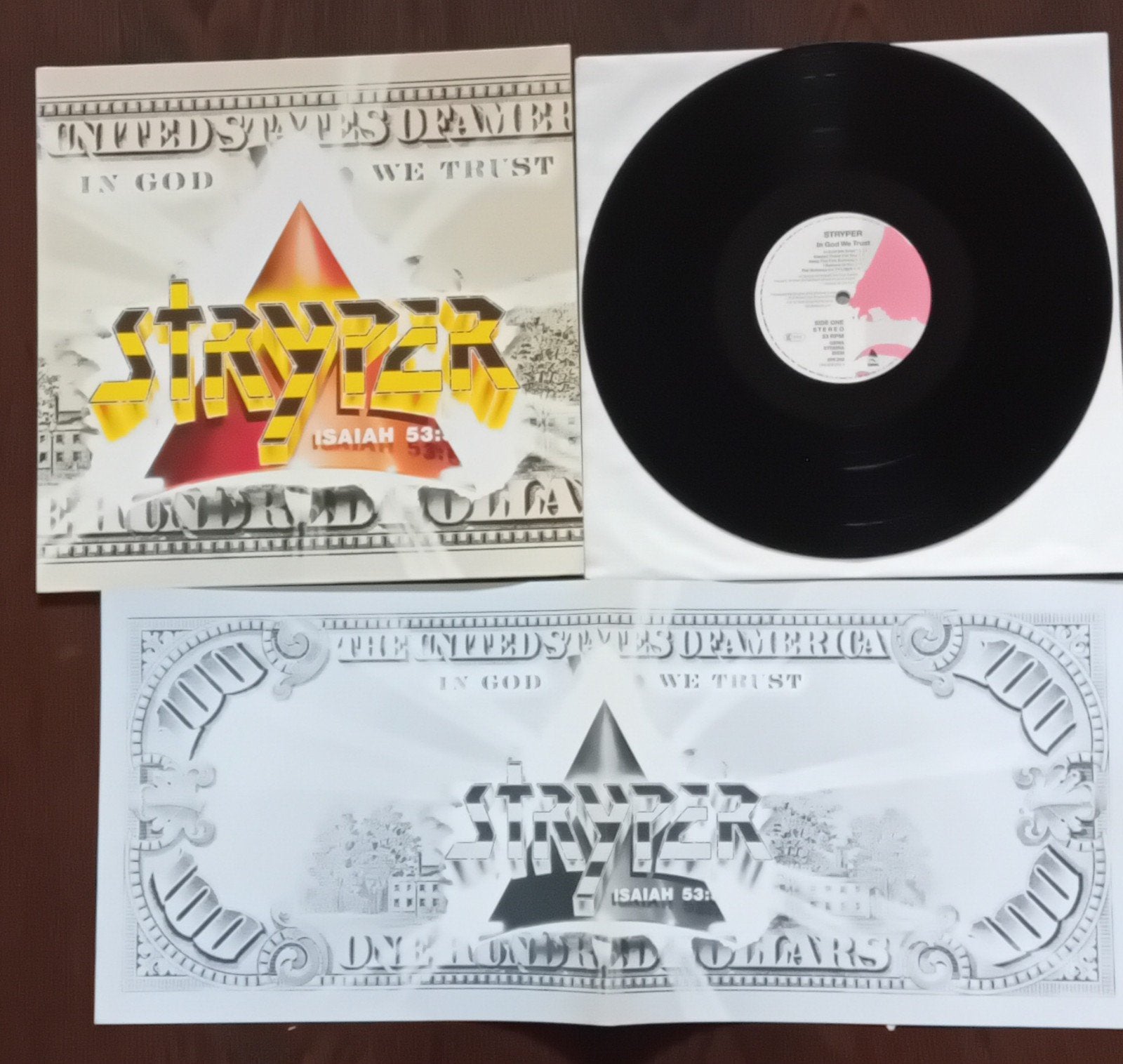 Stryper - In God We Trust lp, LP, Gebruikt, Verzenden, Hard Rock