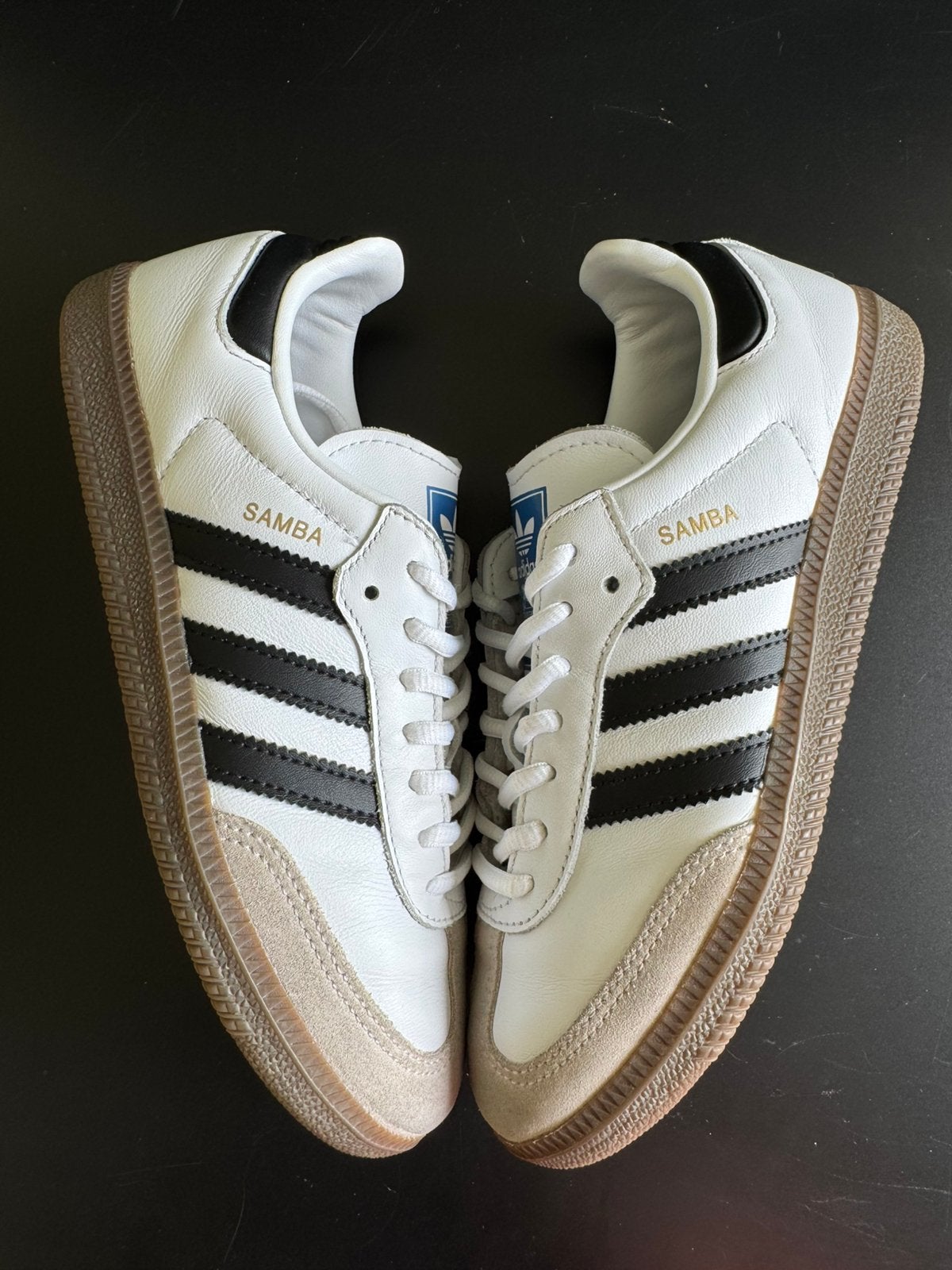 Adidas samba, echt leer maat 38, Ophalen of Verzenden, Zo goed als nieuw, Sneakers of Gympen