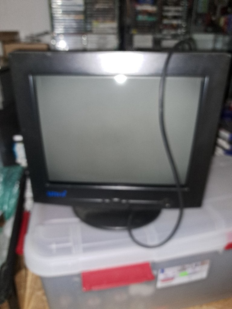 16' Ultra black CRT monitor, Computers en Software, Monitoren, Gebruikt, Overige typen, VGA, Kantelbaar