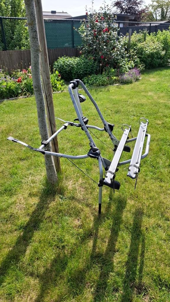Thule Clipon High 9105 fietsendrager met accessoires, Auto diversen, Fietsendragers, Ophalen, 2 fietsen, Gebruikt, Achterklepdrager