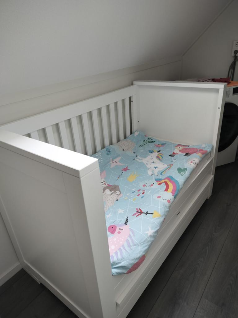 Kidsmill Bretagne meegroeiledikant 140x70 (2 stuks), Ophalen, Gebruikt, 140 tot 160 cm, 70 tot 85 cm