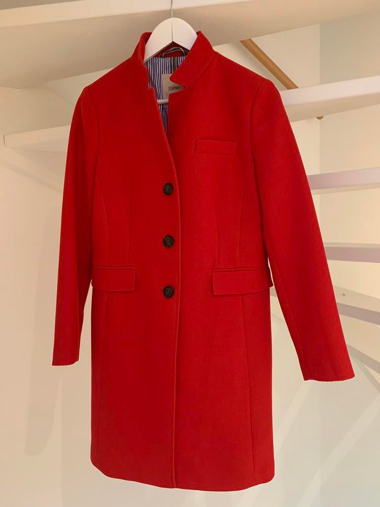 Esprit jas rood mt s, Kleding | Dames, Ophalen of Verzenden, Zo goed als nieuw, Rood