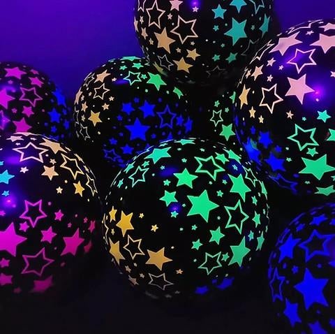 Glow in the dark ballonnen (set van 10), Ophalen of Verzenden, Nieuw, Versiering