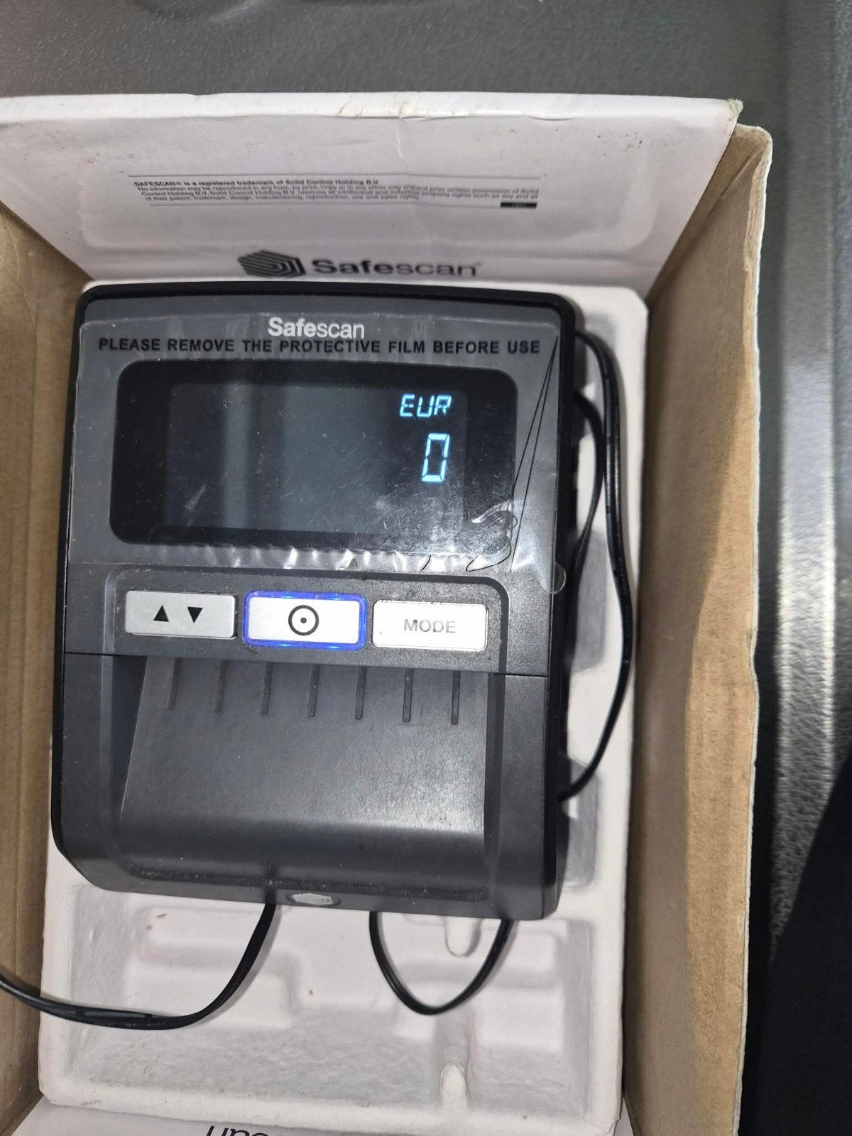 money Detector, Ophalen, Valsgelddetector