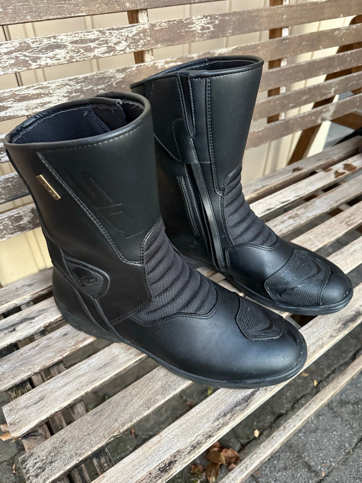 Sidi motorlaarzen GoreTex maat 48 als nieuw, Zwart, Boots, Ophalen of Verzenden, Zo goed als nieuw