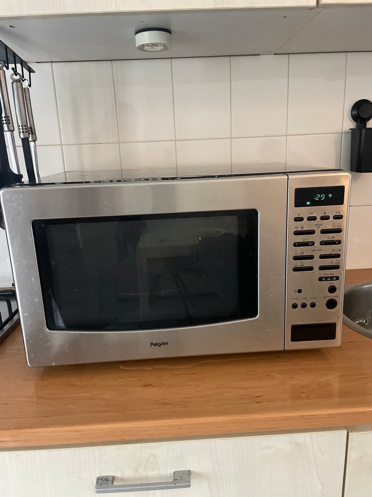 Pelgrim Combimagnetron - Goed werkend, Witgoed en Apparatuur, Combimagnetron, Gebruikt, Grill, Ophalen of Verzenden