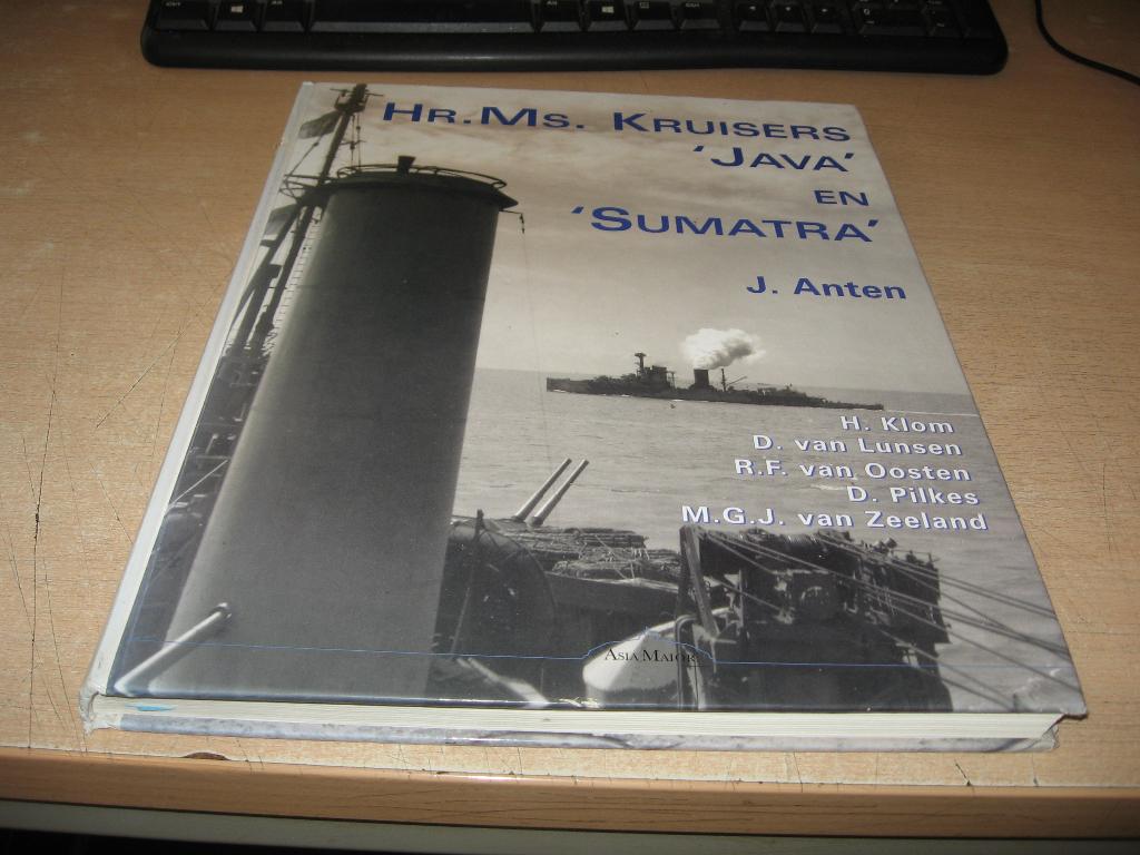 J.Anten.              Hr.Ms. Kruisers Java en Sumatra, Boeken, Ophalen of Verzenden, Tweede Wereldoorlog, Gelezen, Marine