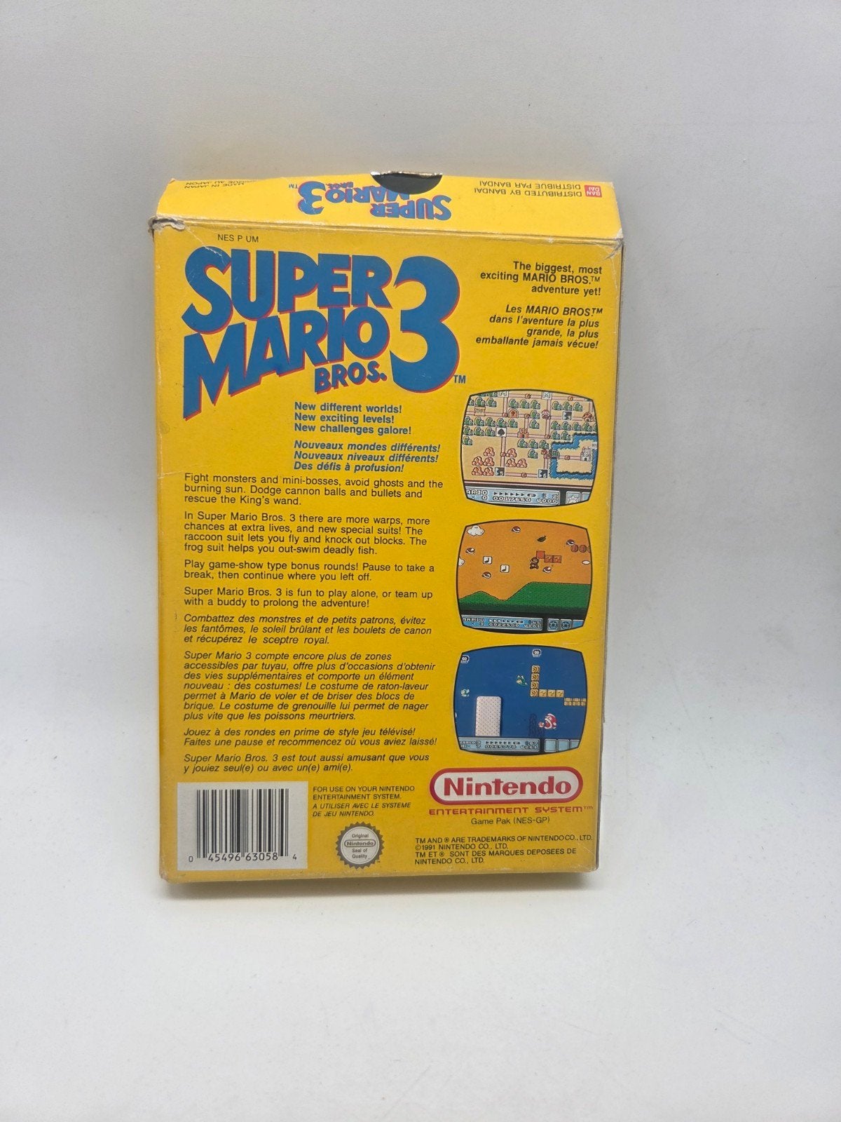 Super Mario Bros. 3 NES (PAL) compleet in doos, Spelcomputers en Games, Games | Nintendo NES, Nintendo, Gebruikt, 1 speler, Onbekend