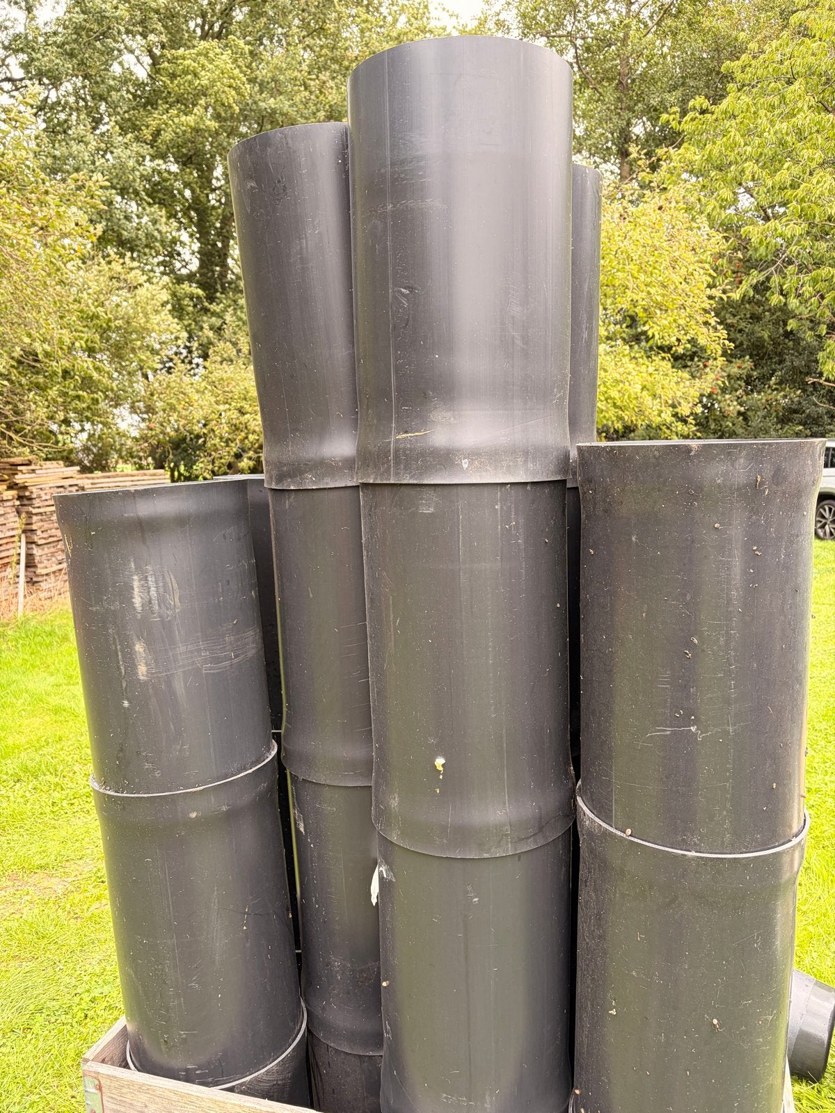 PVC Verlengstukken/Ophoogstukken voor put, Ø 315 mm, Ophalen, Pvc, Overige typen, Nieuw