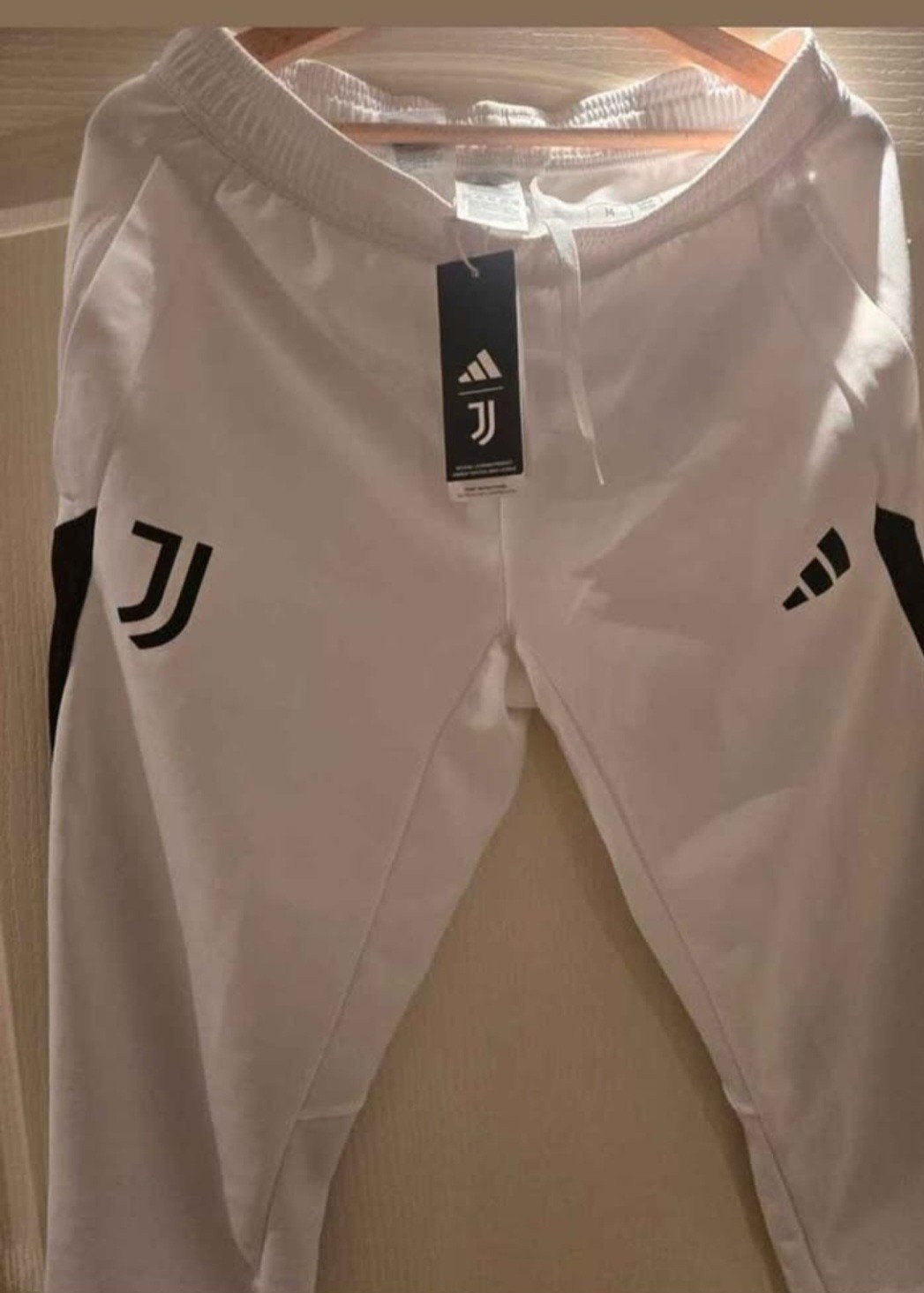 Adidas Juventus trainingsbroek wit maat M, Wit, Nieuw, Ophalen of Verzenden, Adidas
