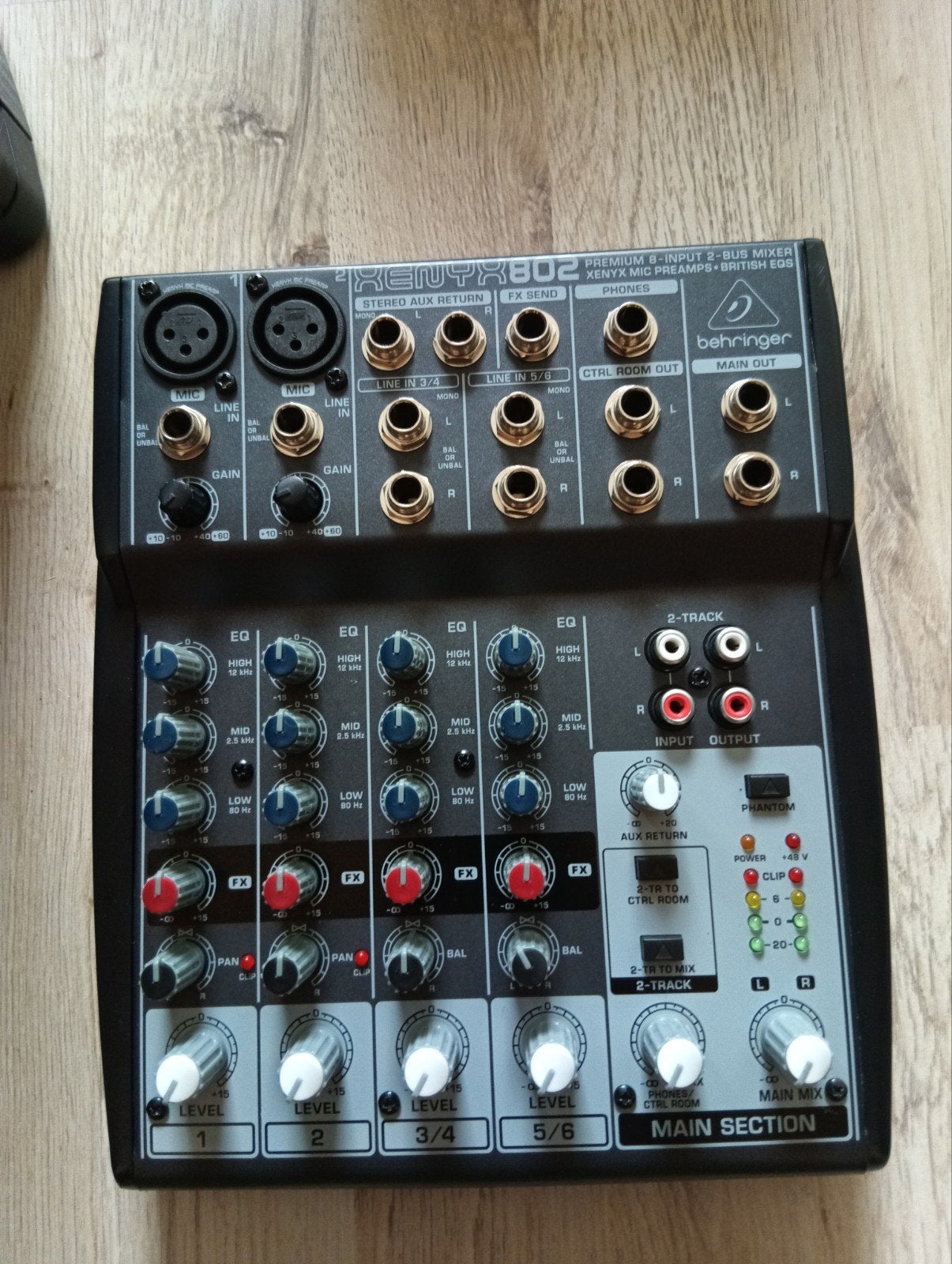 Behringer 802, Ophalen, Zo goed als nieuw