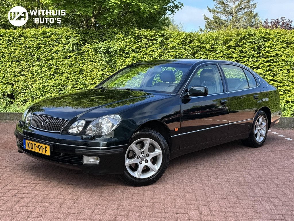 Lexus GS 300 V6 YOUNGTIMER * 1e eigenaar * UNIEKE AUTO * Dea, Auto's, Lexus, Automaat, Achterwielaandrijving, Gebruikt, Leder