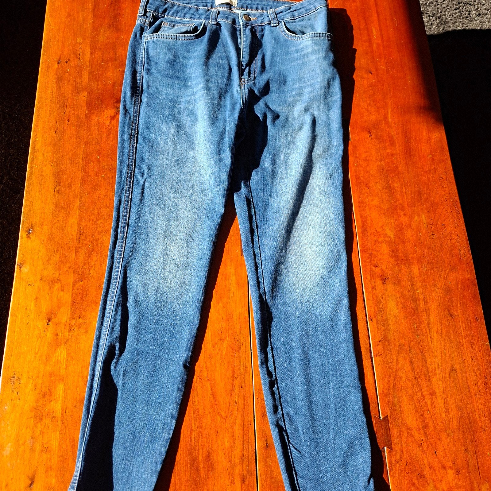 spijkerbroek, jeans, Blauw, Overige jeansmaten, Ophalen of Verzenden, Zo goed als nieuw
